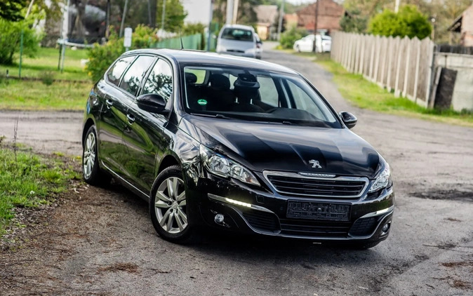 Peugeot 308 cena 27900 przebieg: 151284, rok produkcji 2014 z Czersk małe 704